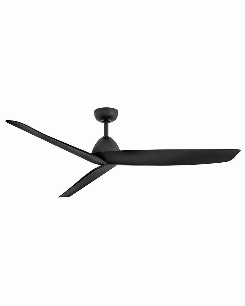 Liv 60"Ceiling Fan Matte Black outdoor exterior fans for patio cooling