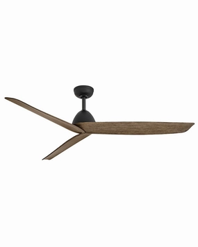 Liv 60"Ceiling Fan Matte Black outdoor exterior fans for patio cooling