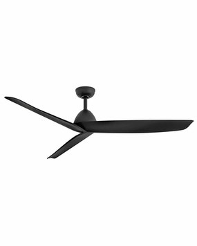 Liv 60"Ceiling Fan Matte Black outdoor exterior fans for patio cooling