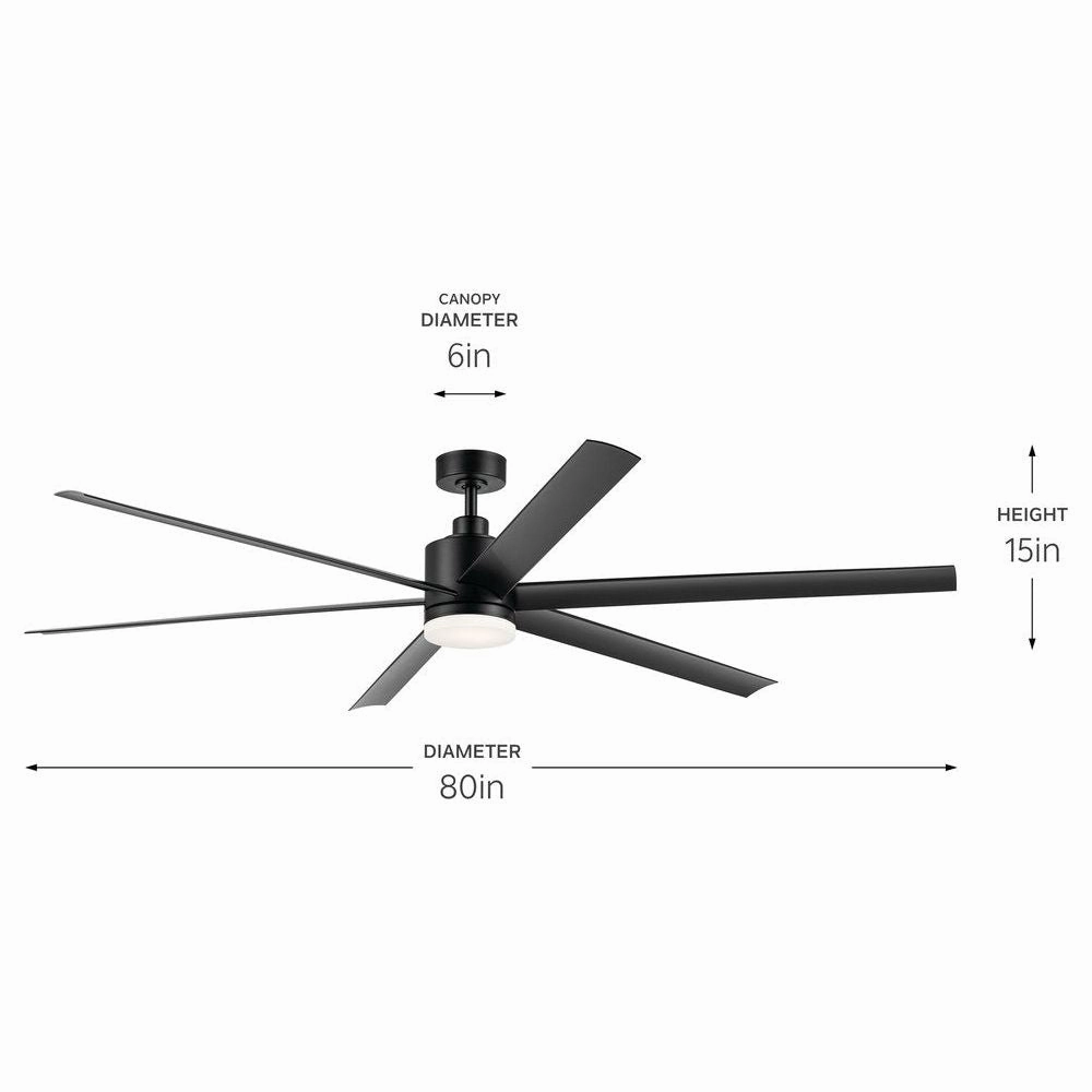 Loa 80" Ceiling Fan