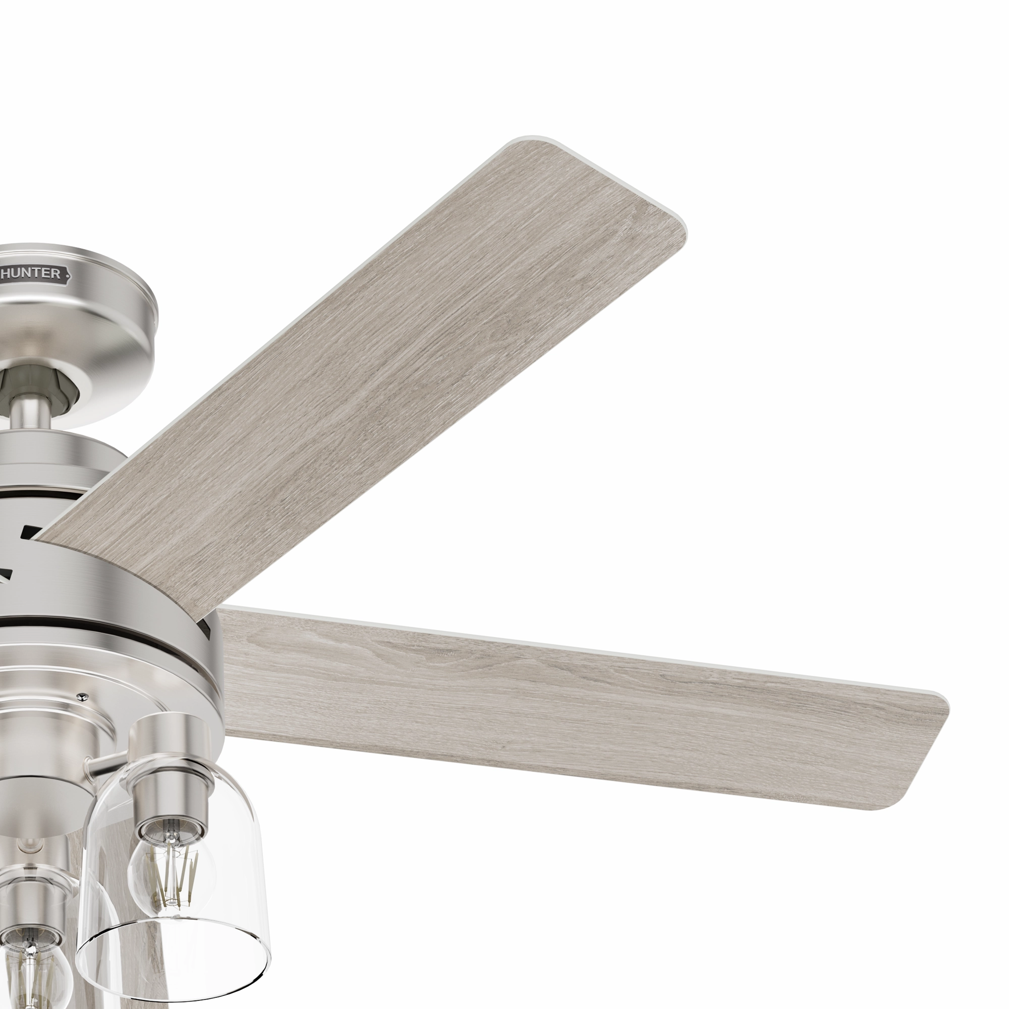 Lochemeade 52"Ceiling Fan Brushed Nickel