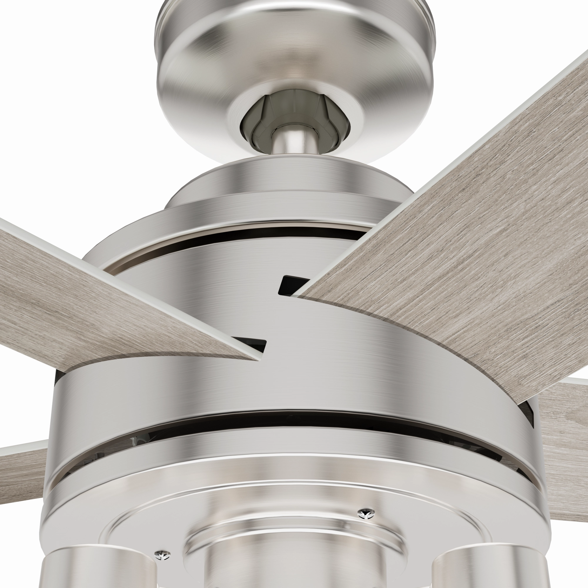 Lochemeade 52"Ceiling Fan Brushed Nickel