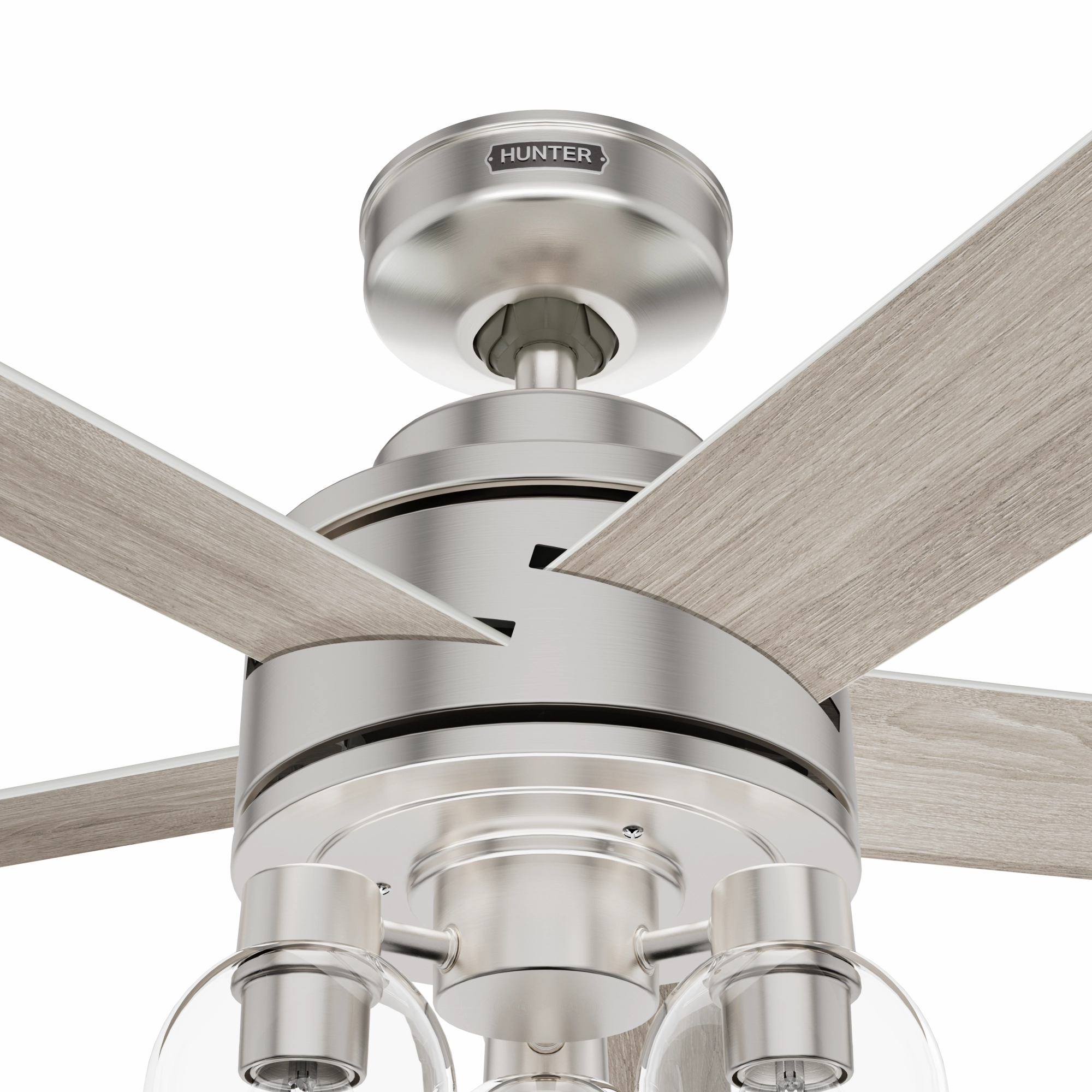 Lochemeade 52"Ceiling Fan Brushed Nickel