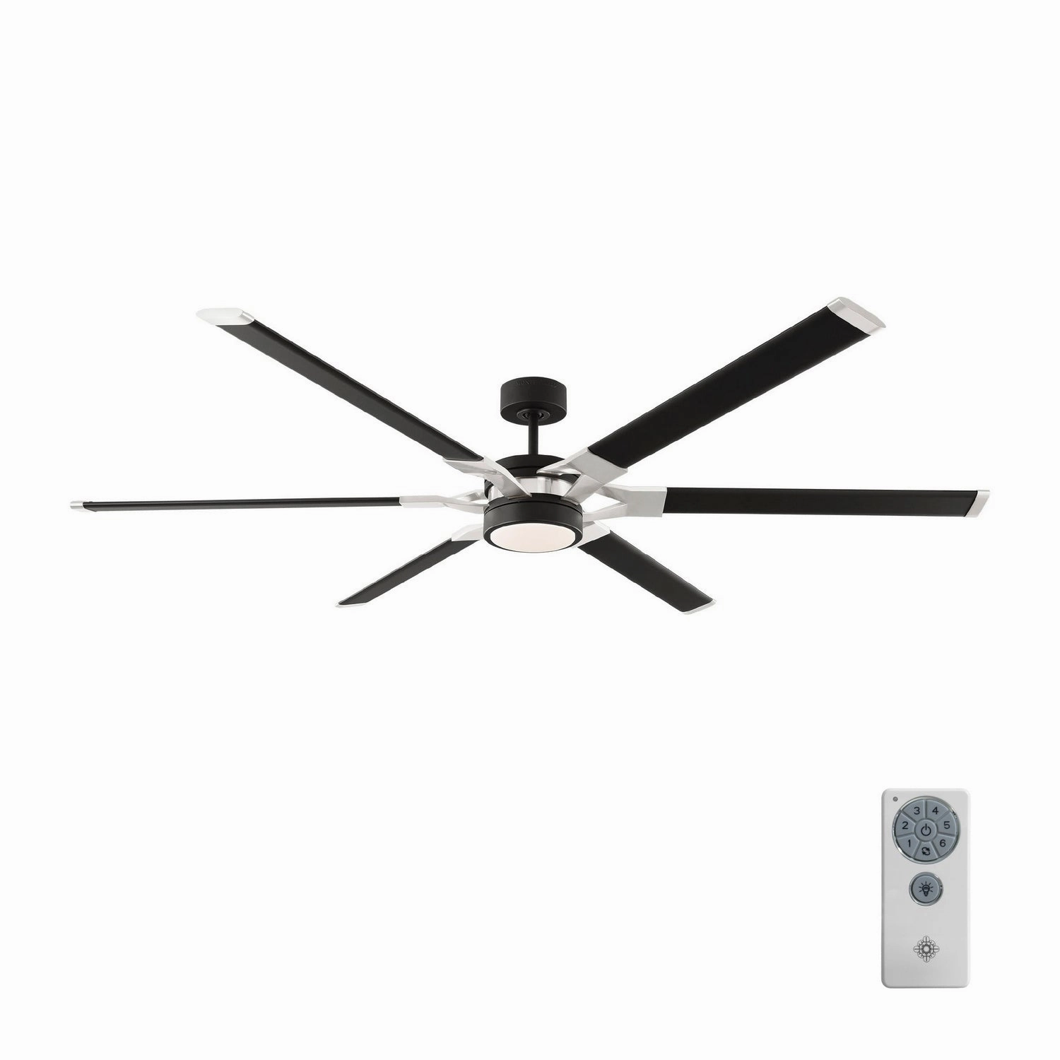 Loft 72"Ceiling Fan Midnight Black