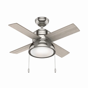 Loki 36"Ceiling Fan Brushed Nickel portable small fans for everyday use