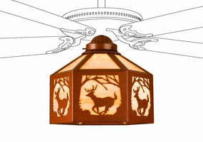 Lone Deer One Light Fan Light Shade best electric fans for daily use