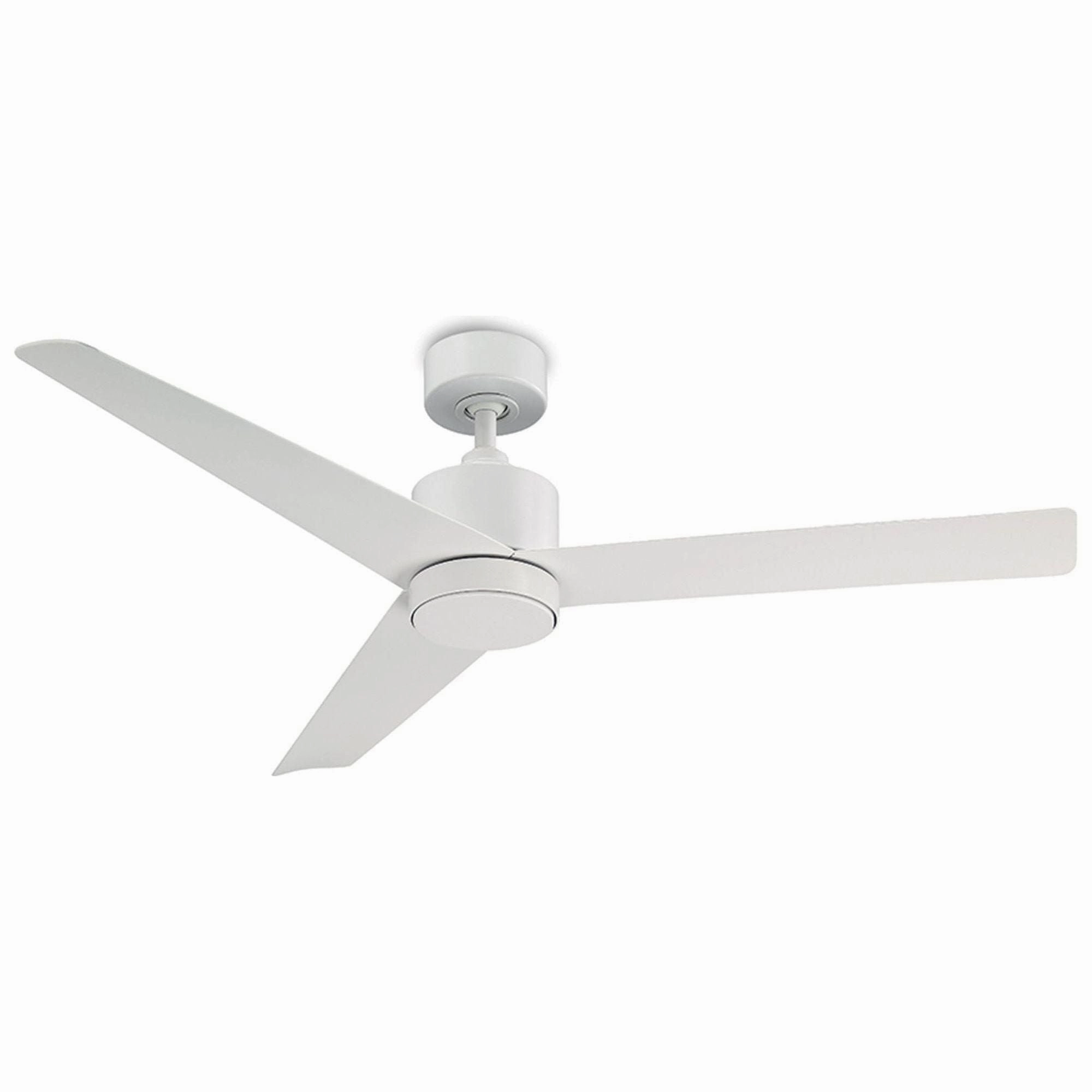 Lotus Indoor/Outdoor 3-Blade 54" Smart Ceiling Fan with LED Light Kit and Remote Control