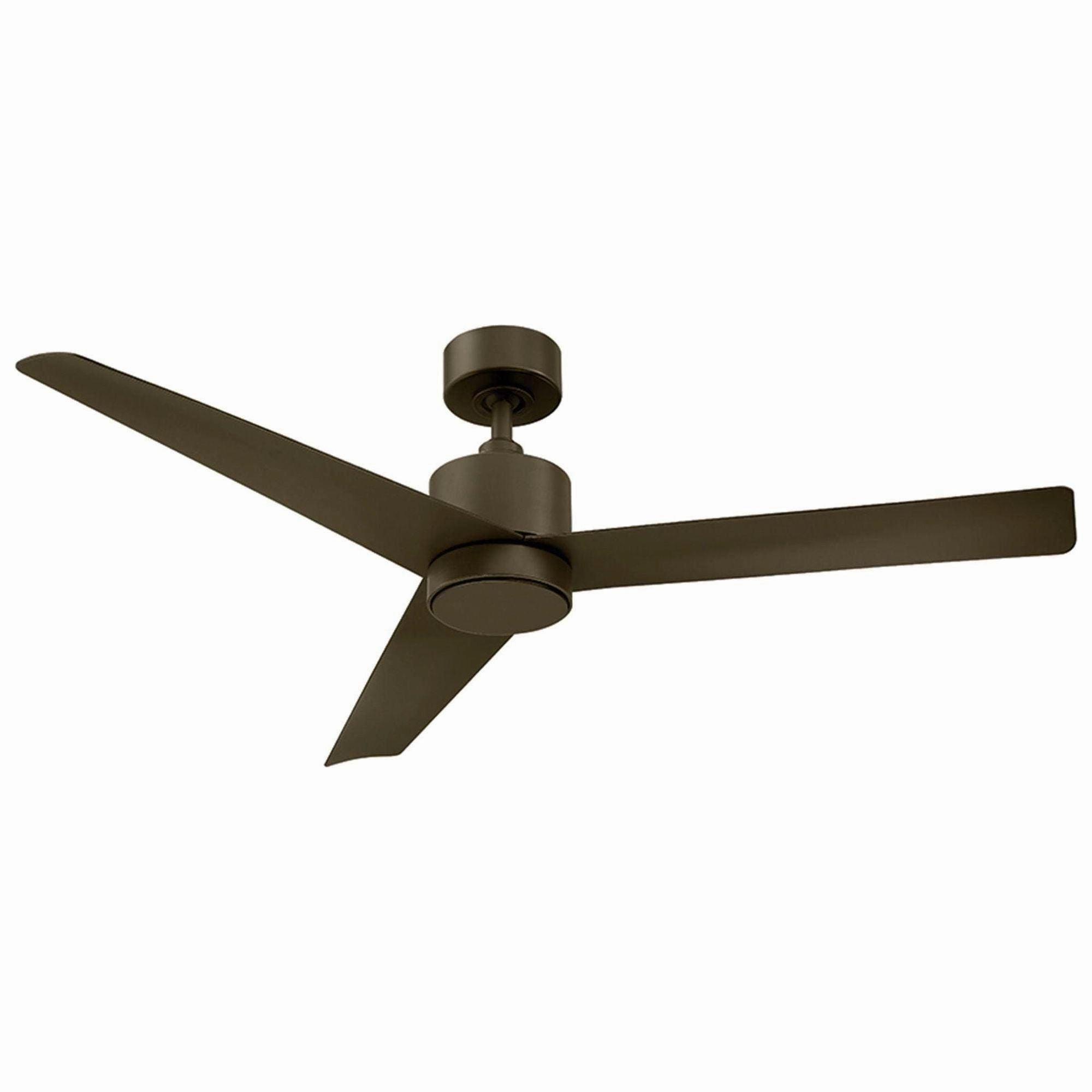 Lotus Indoor/Outdoor 3-Blade 54" Smart Ceiling Fan with LED Light Kit and Remote Control