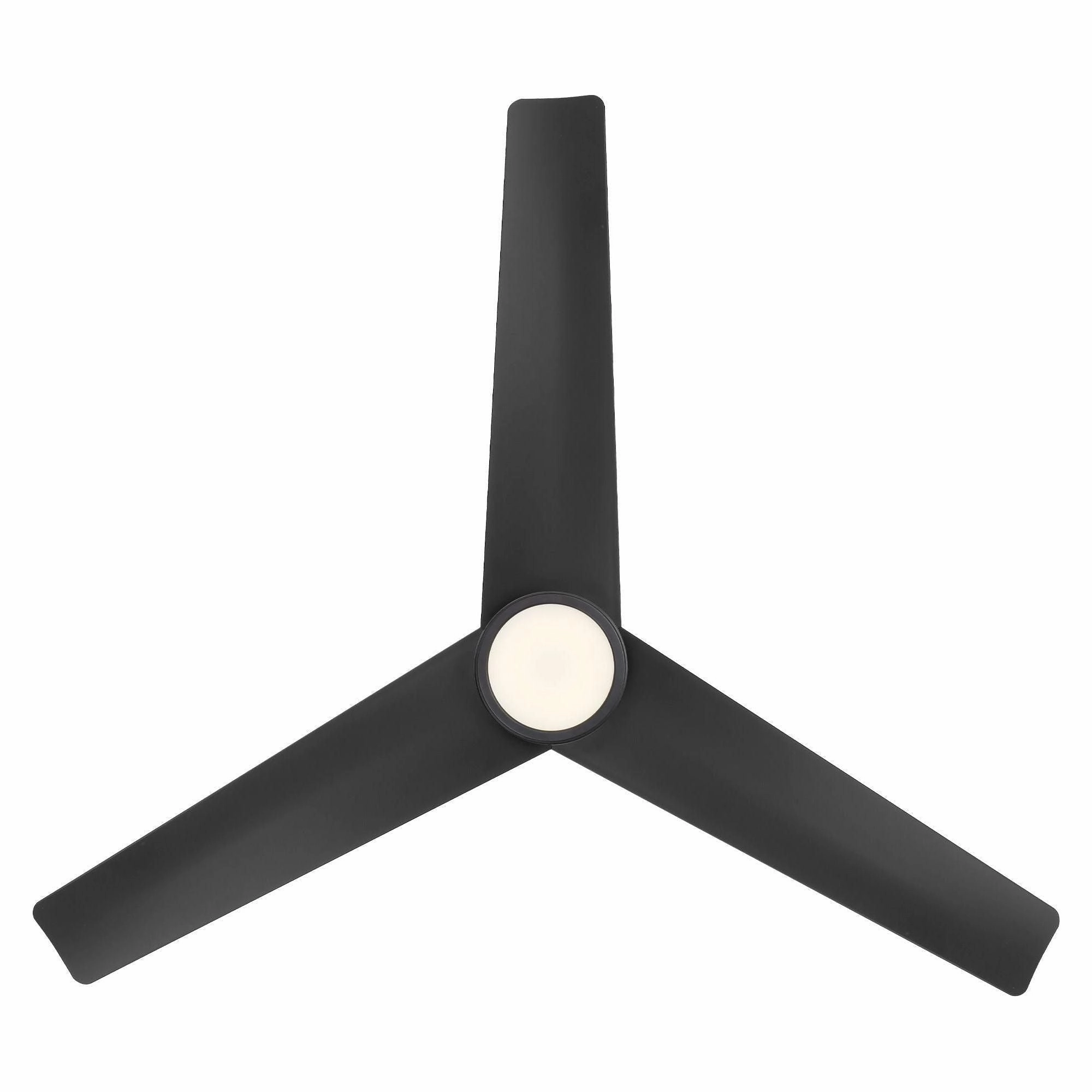 Lotus Indoor/Outdoor 3-Blade 54" Smart Ceiling Fan with LED Light Kit and Remote Control