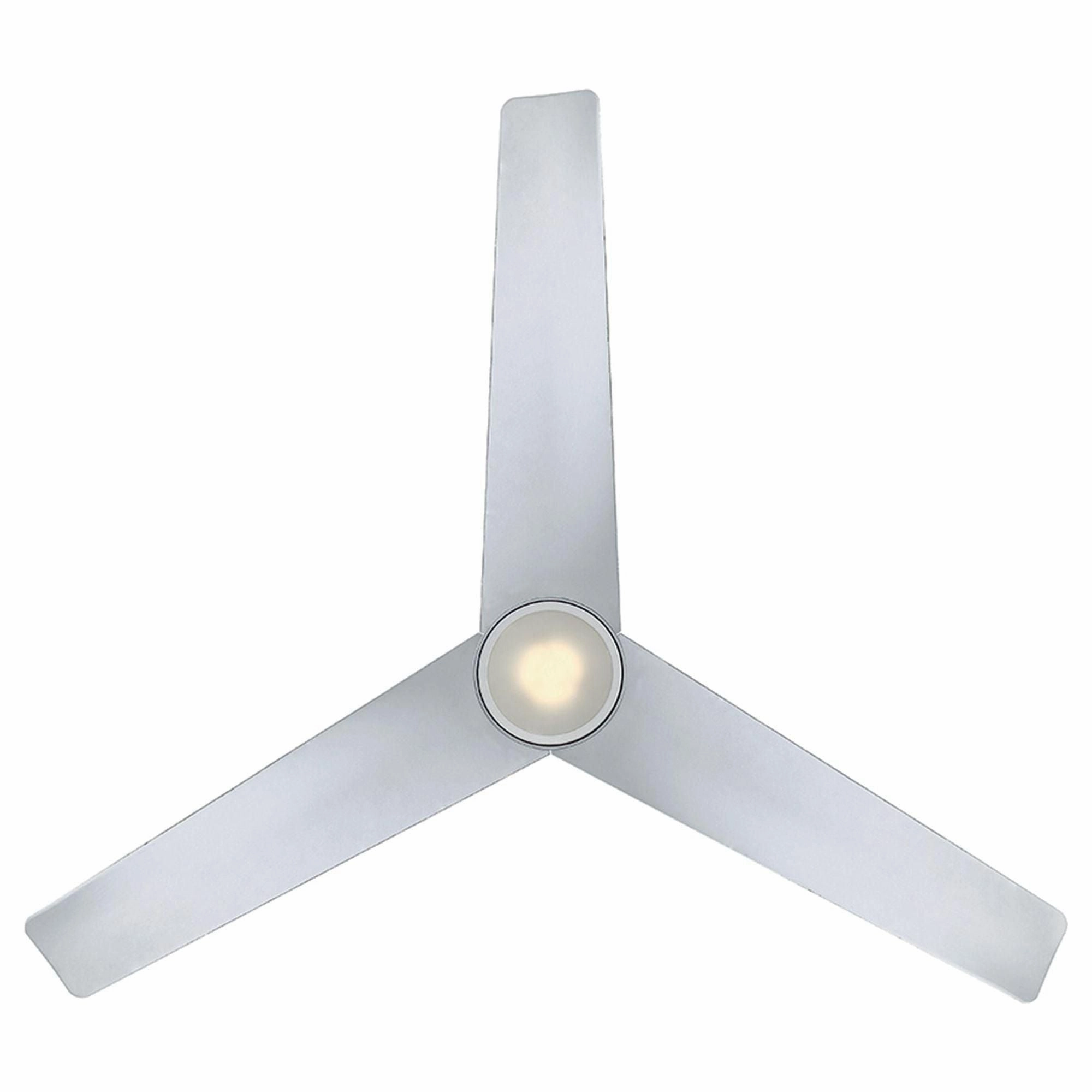 Lotus Indoor/Outdoor 3-Blade 54" Smart Ceiling Fan with LED Light Kit and Remote Control