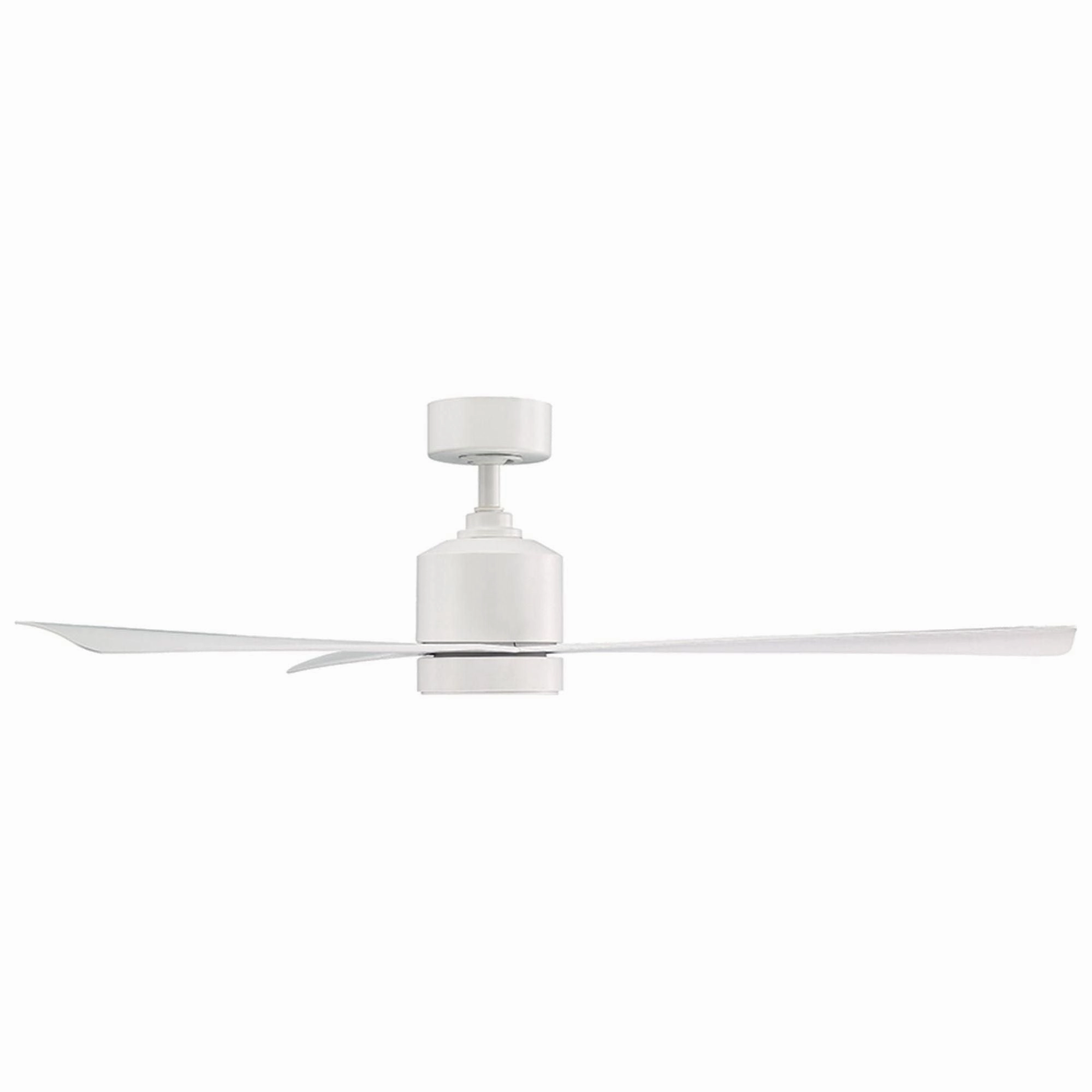 Lotus Indoor/Outdoor 3-Blade 54" Smart Ceiling Fan with LED Light Kit and Remote Control