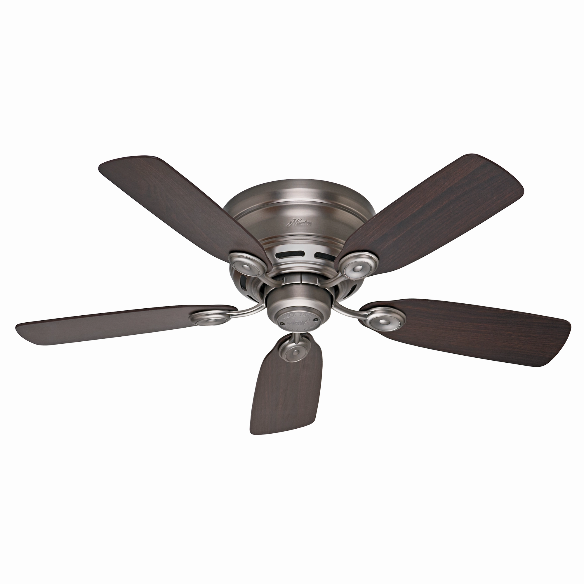 Low Profile 42"Ceiling Fan Antique Pewter