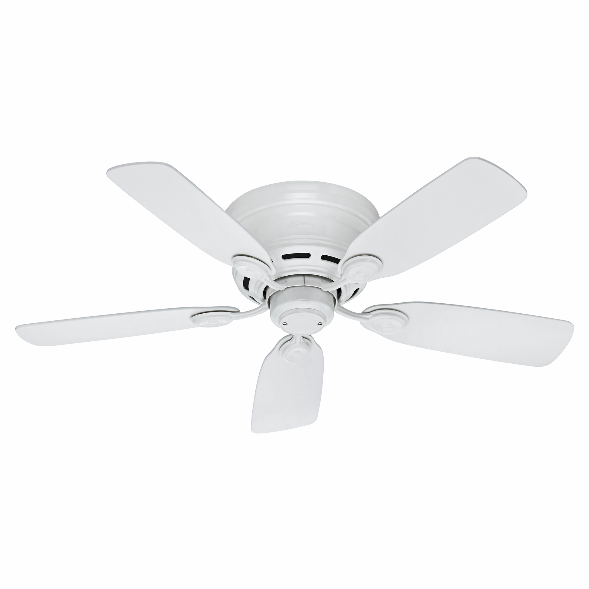 Low Profile 42"Ceiling Fan White