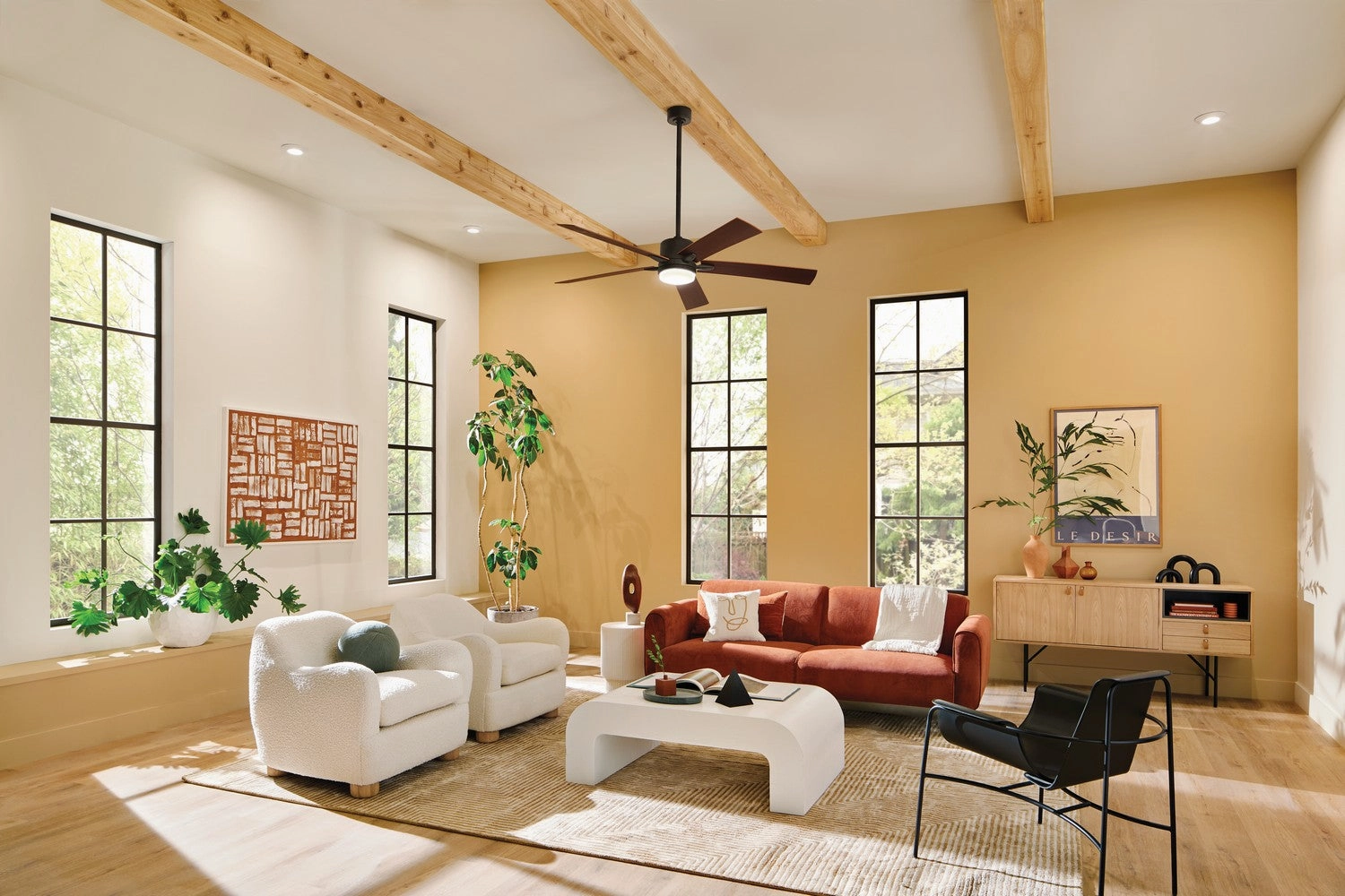 Lucian Elite XL 60"Ceiling Fan Olde Bronze