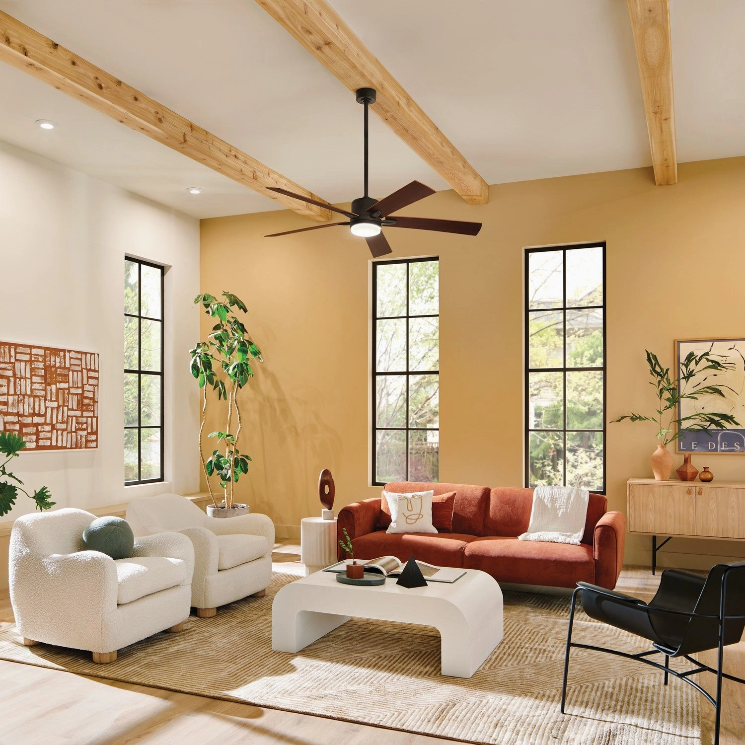 Lucian Elite XL 60"Ceiling Fan Olde Bronze