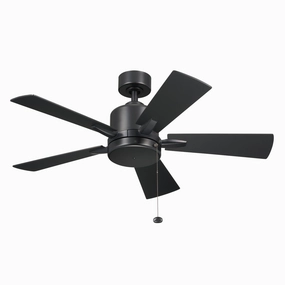 Lucian II 42"Ceiling Fan Satin Black small electric fans for personal cooling