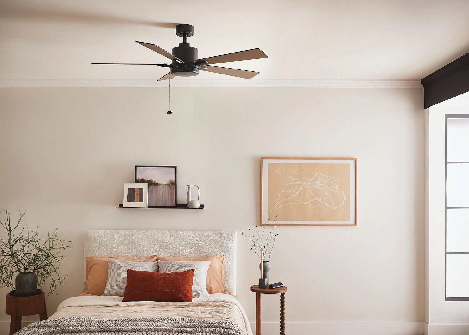 Lucian II 52"Ceiling Fan Satin Black