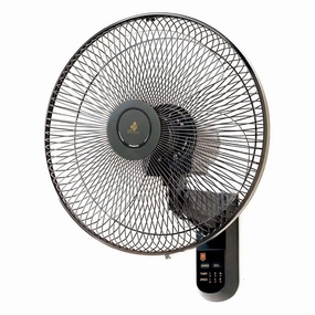 M40MS 16" WALL FAN WITH REMOTE wall mounted electric fans for compact spaces
