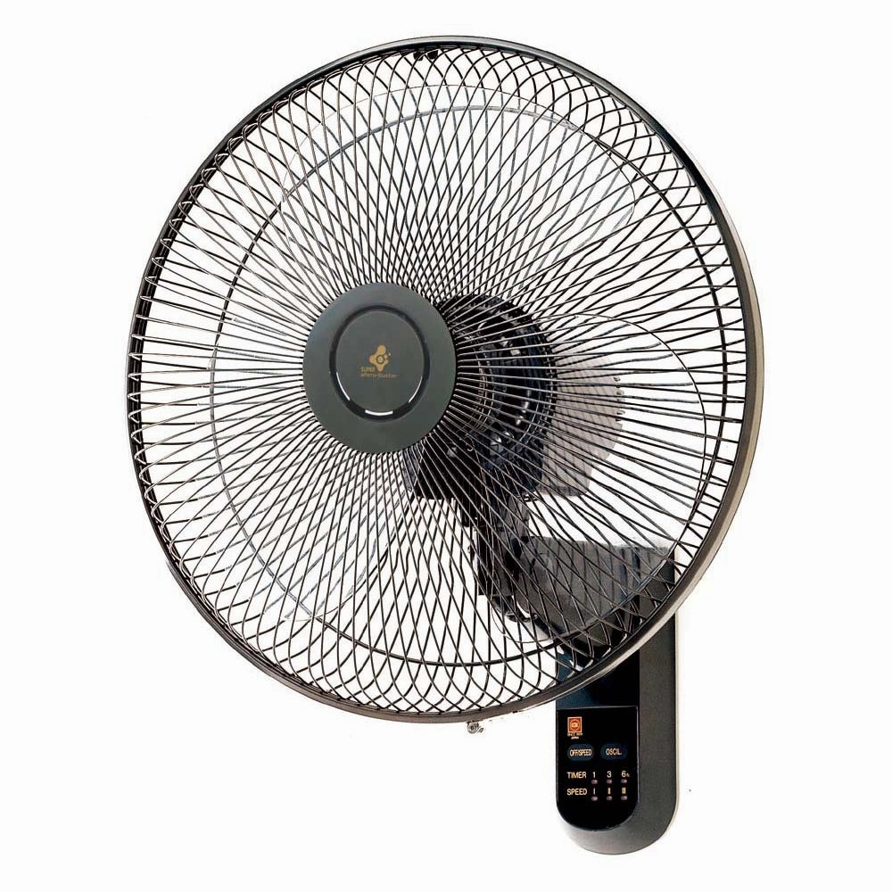 M40MS 16" WALL FAN WITH REMOTE wall mounted electric fans for compact spaces