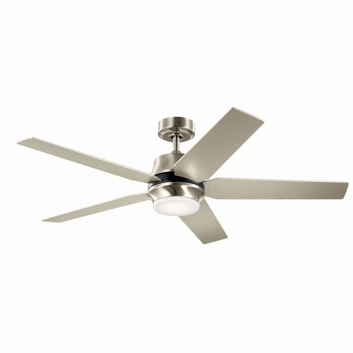 Maeve 52"Ceiling Fan Brushed Stainless Steel mini handheld fan for personal travel use
