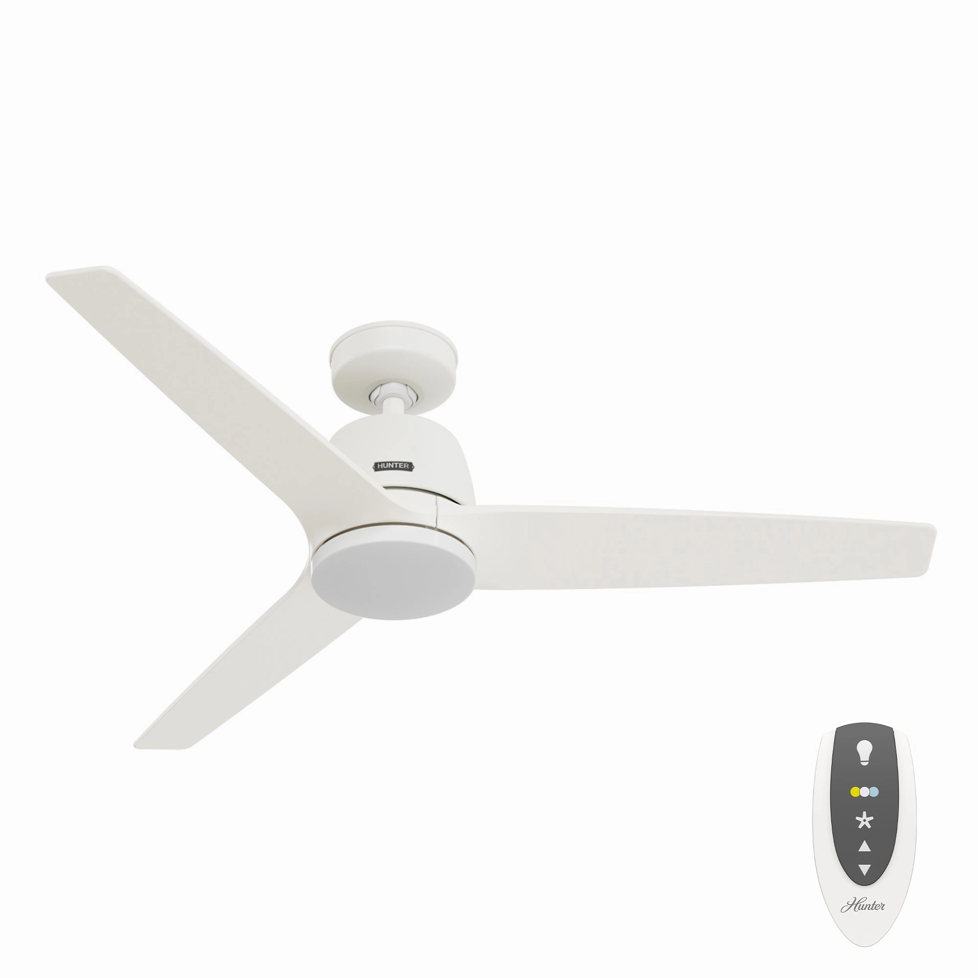 Malden 52"Ceiling Fan Matte White