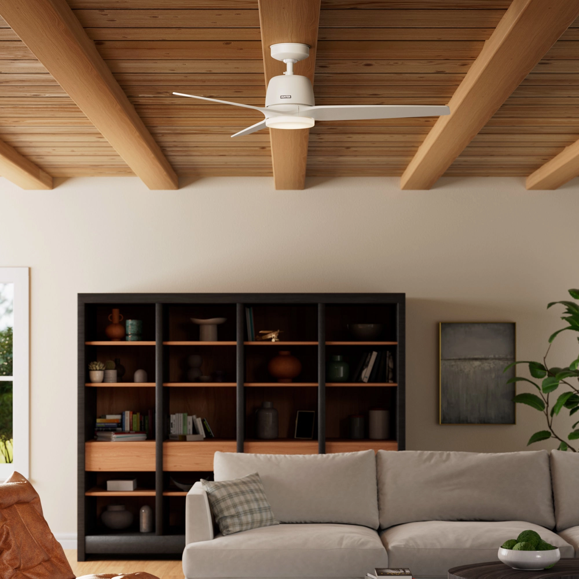 Malden 52"Ceiling Fan Matte White