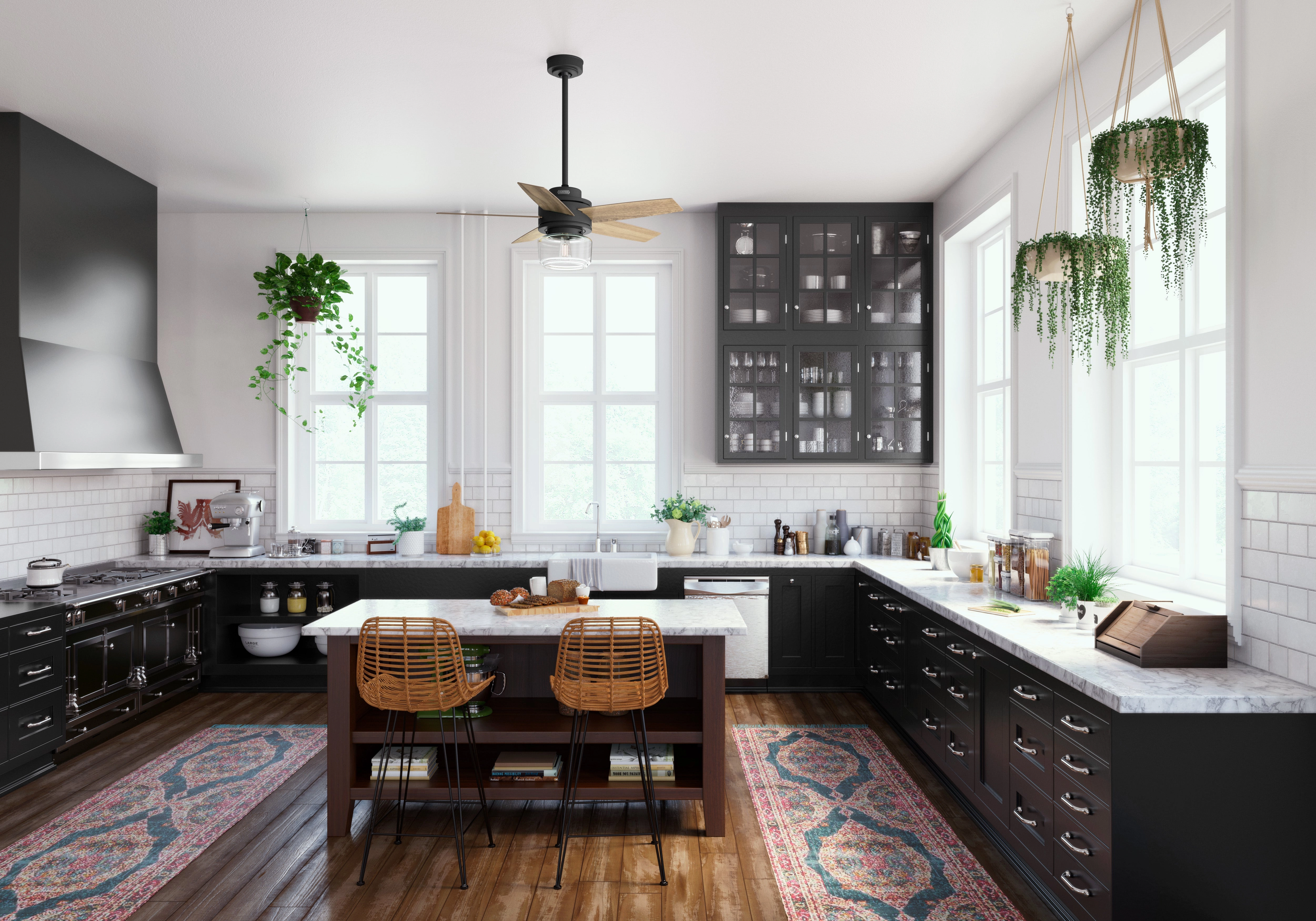 Margo 44"Ceiling Fan Matte Black