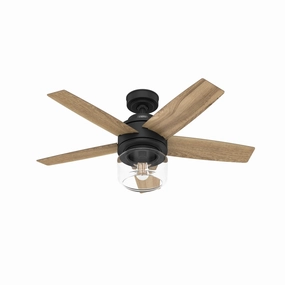Margo 44"Ceiling Fan Matte Black best small fans for home and travel