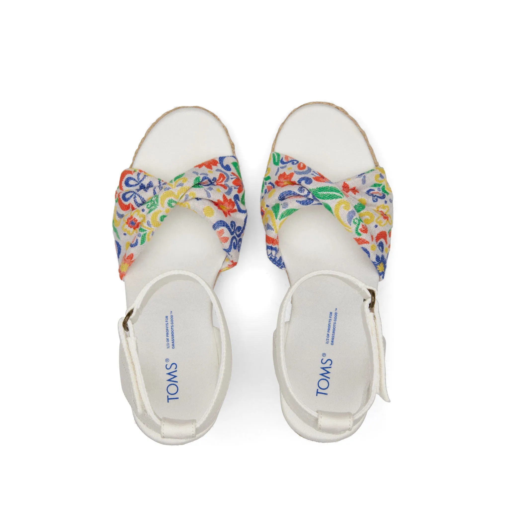 Marisela Mediterranean Tiles Wedge Sandal