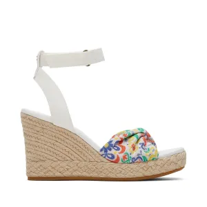 Marisela Mediterranean Tiles Wedge Sandal