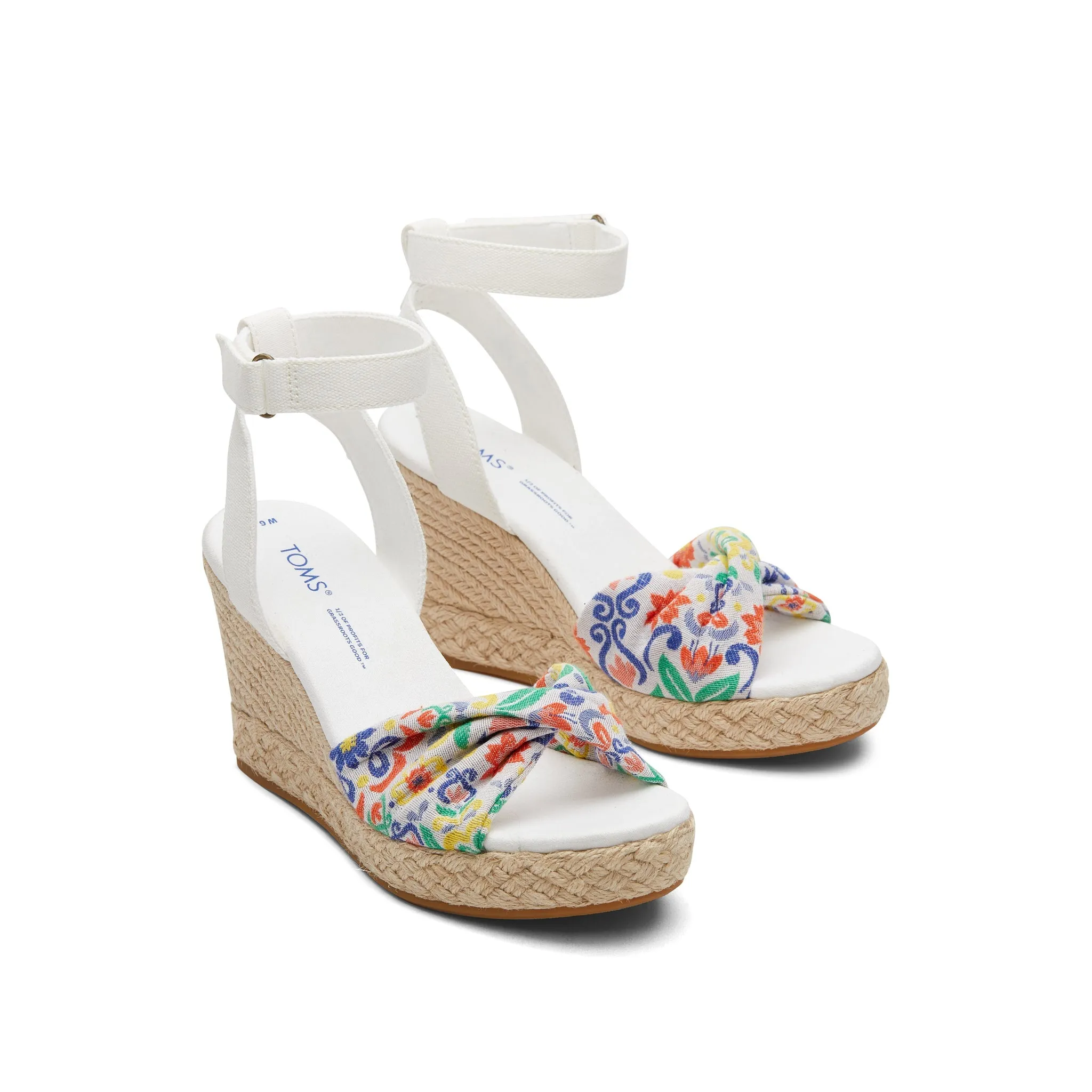 Marisela Mediterranean Tiles Wedge Sandal