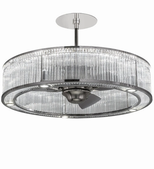Marquee LED Chandel-Air quiet small fans for desk or nightstand