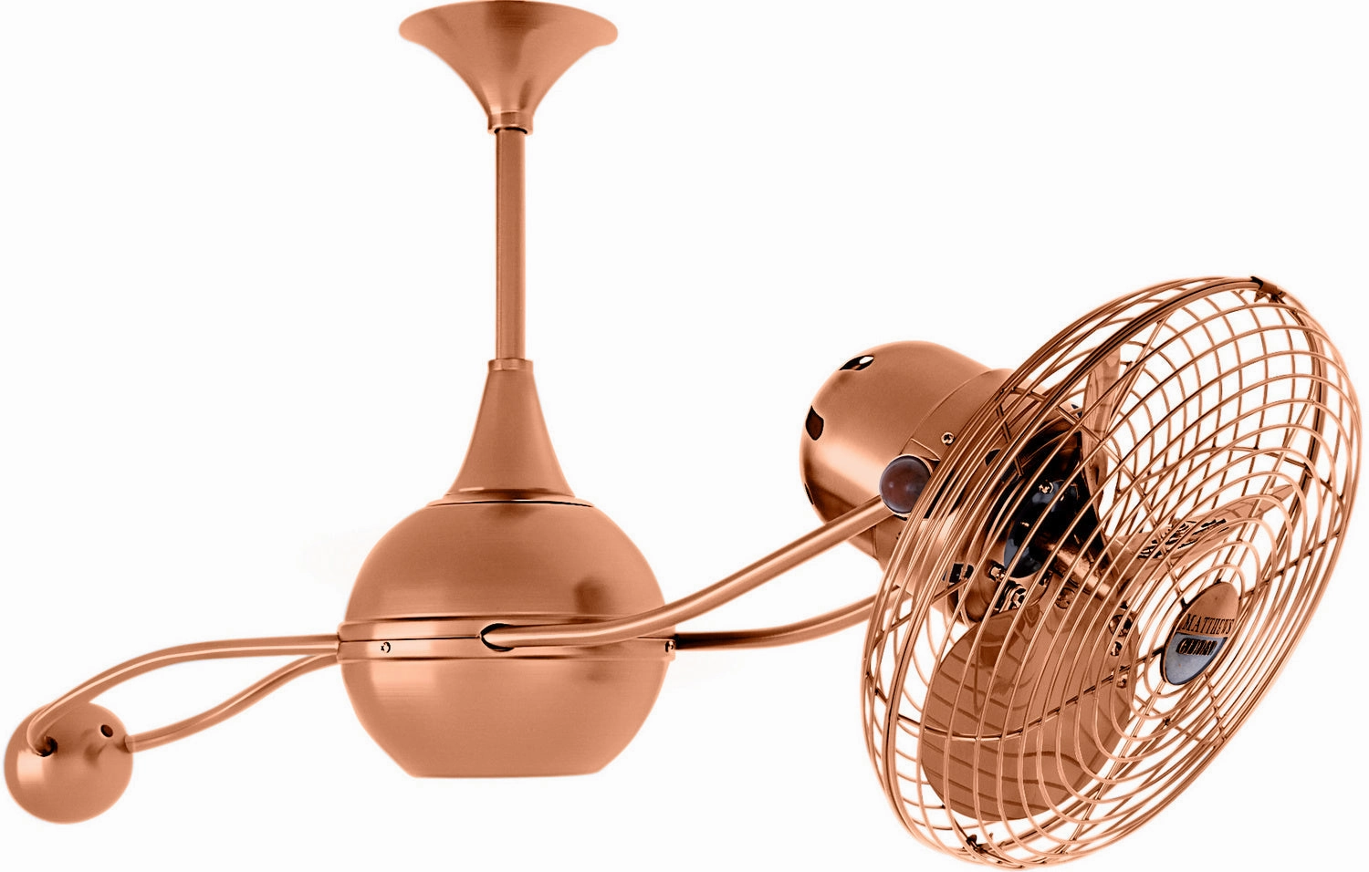Matthews Fan Company 40"Ceiling Fan adjustable indoor fans for better cooling