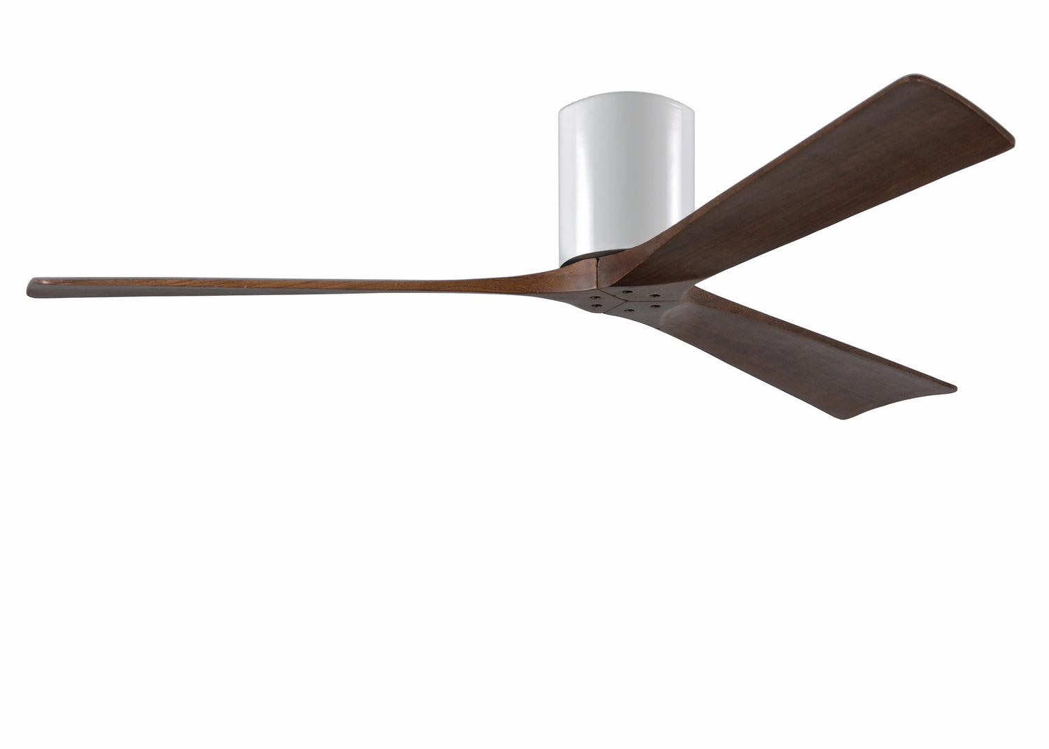 Matthews Fan Company Irene 3H 60" Indoor/Outdoor Hugger DC Ceiling Fan with Remote and Wall Control