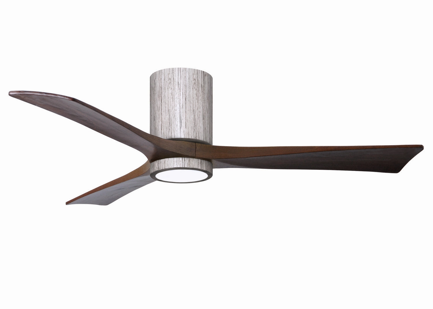 Matthews Fan Company Irene 3HLK 52" Indoor/Outdoor DC LED Hugger Ceiling Fan with Remote and Wall Control