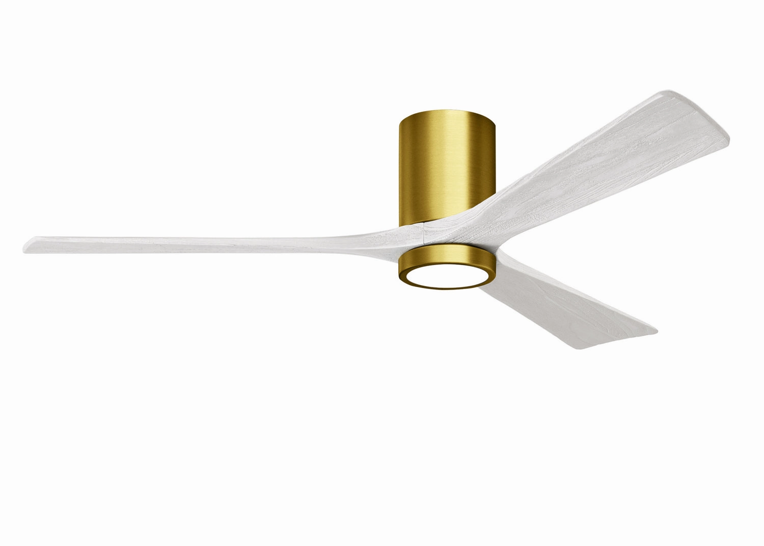 Matthews Fan Company Irene 3HLK 60" Indoor/Outdoor DC LED Hugger Ceiling Fan with Remote and Wall Control