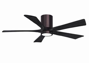 Matthews Fan Company Irene 5 HLK 52" Indoor/Outdoor DC Ceiling Fan with Remote and Wall Control low-profile ceiling fans with lights