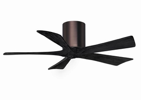 Matthews Fan Company Irene 5H 42" Indoor/Outdoor DC Hugger Ceiling Fan with Remote and Wall Control low-profile ceiling fans with lights