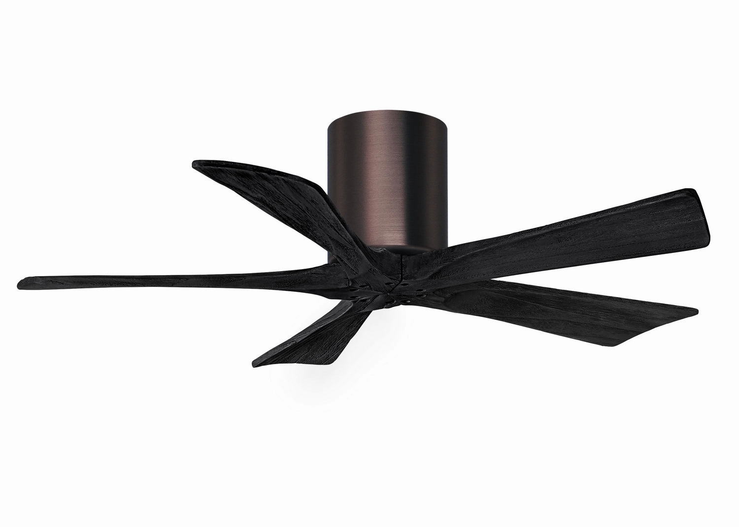 Matthews Fan Company Irene 5H 42" Indoor/Outdoor DC Hugger Ceiling Fan with Remote and Wall Control low-profile ceiling fans with lights