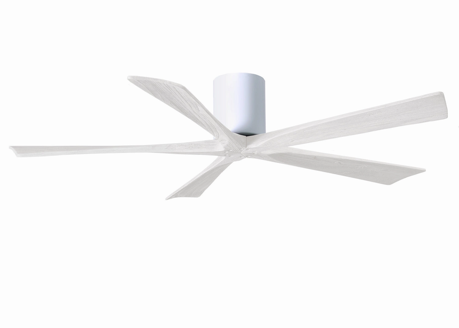 Matthews Fan Company Irene 5H 60" Indoor/Outdoor DC Hugger Ceiling Fan with Remote and Wall Control