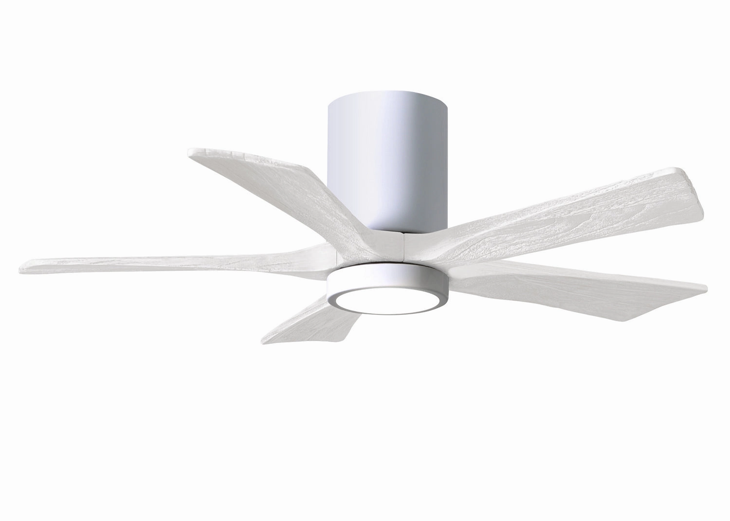 Matthews Fan Company Irene 5HLK 42" Indoor/Outdoor Hugged DC Ceiling Fan with Remote and Wall Control