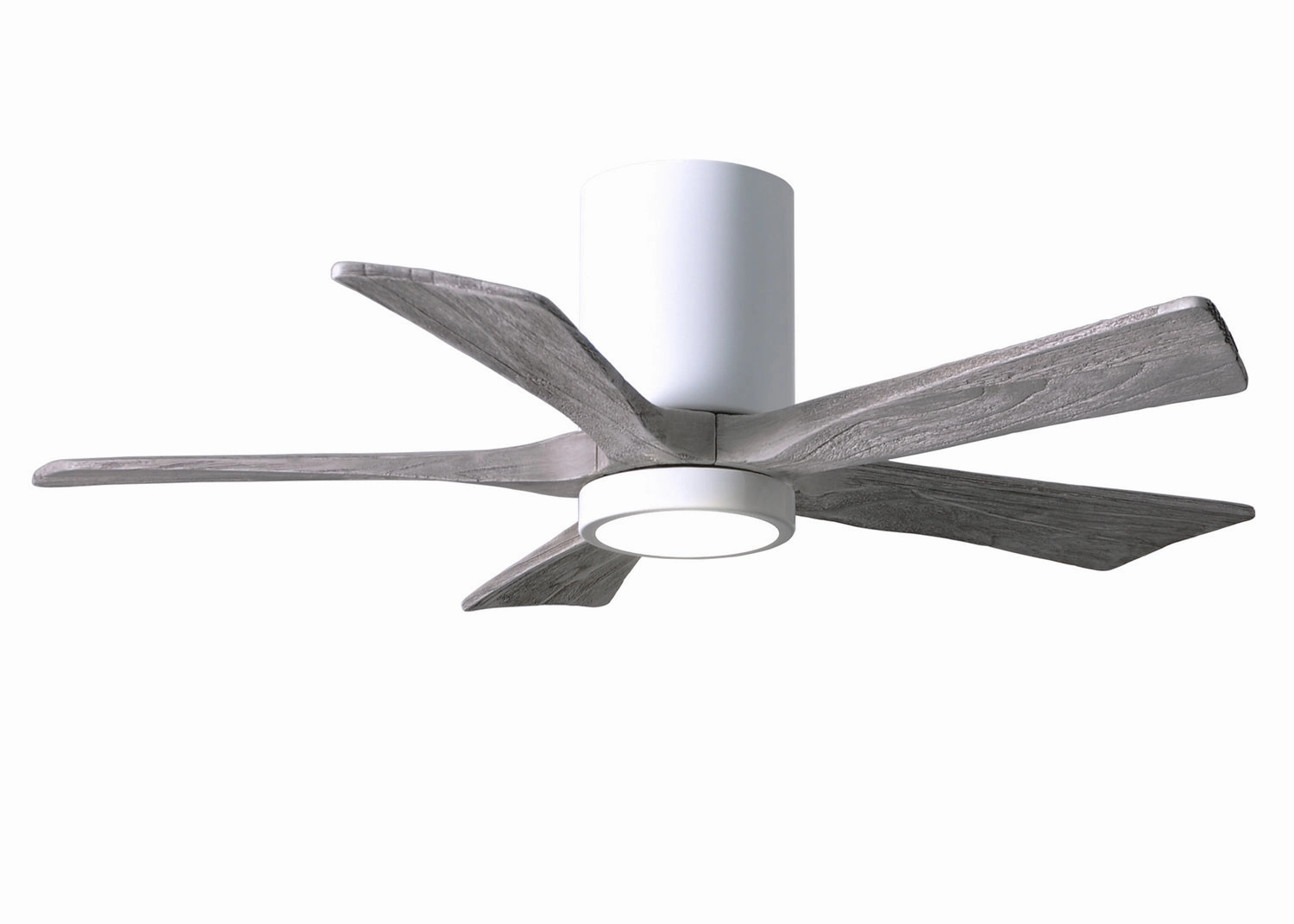Matthews Fan Company Irene 5HLK 42" Indoor/Outdoor Hugged DC Ceiling Fan with Remote and Wall Control