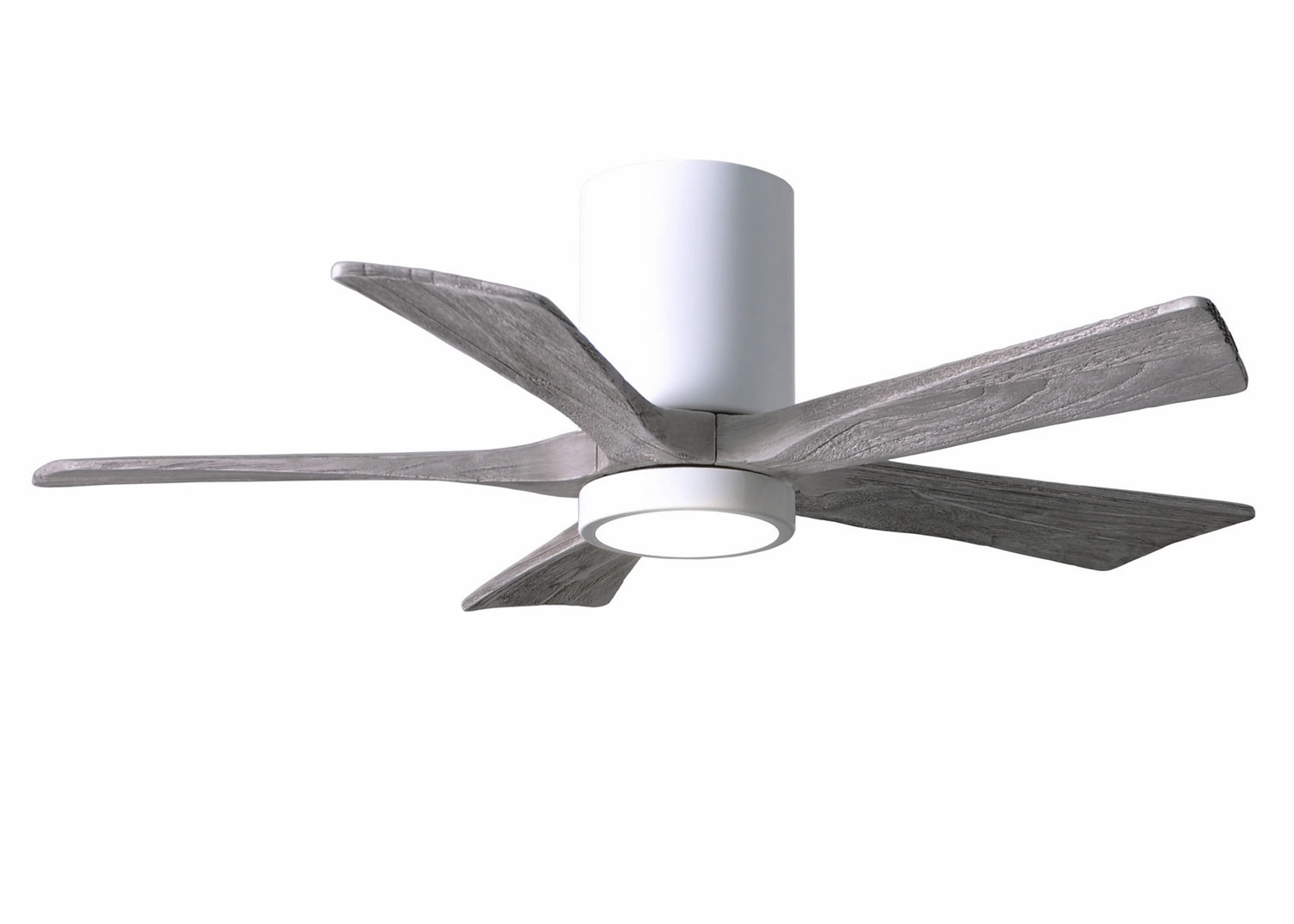 Matthews Fan Company Irene 5HLK 42" Indoor/Outdoor Hugged DC Ceiling Fan with Remote and Wall Control