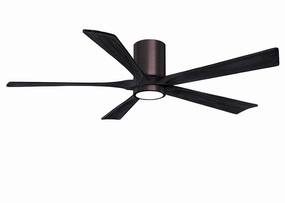 Matthews Fan Company Irene 60" Indoor/Outdoor DC Ceiling Fan with Remote and Wall Control low-profile ceiling fans with lights