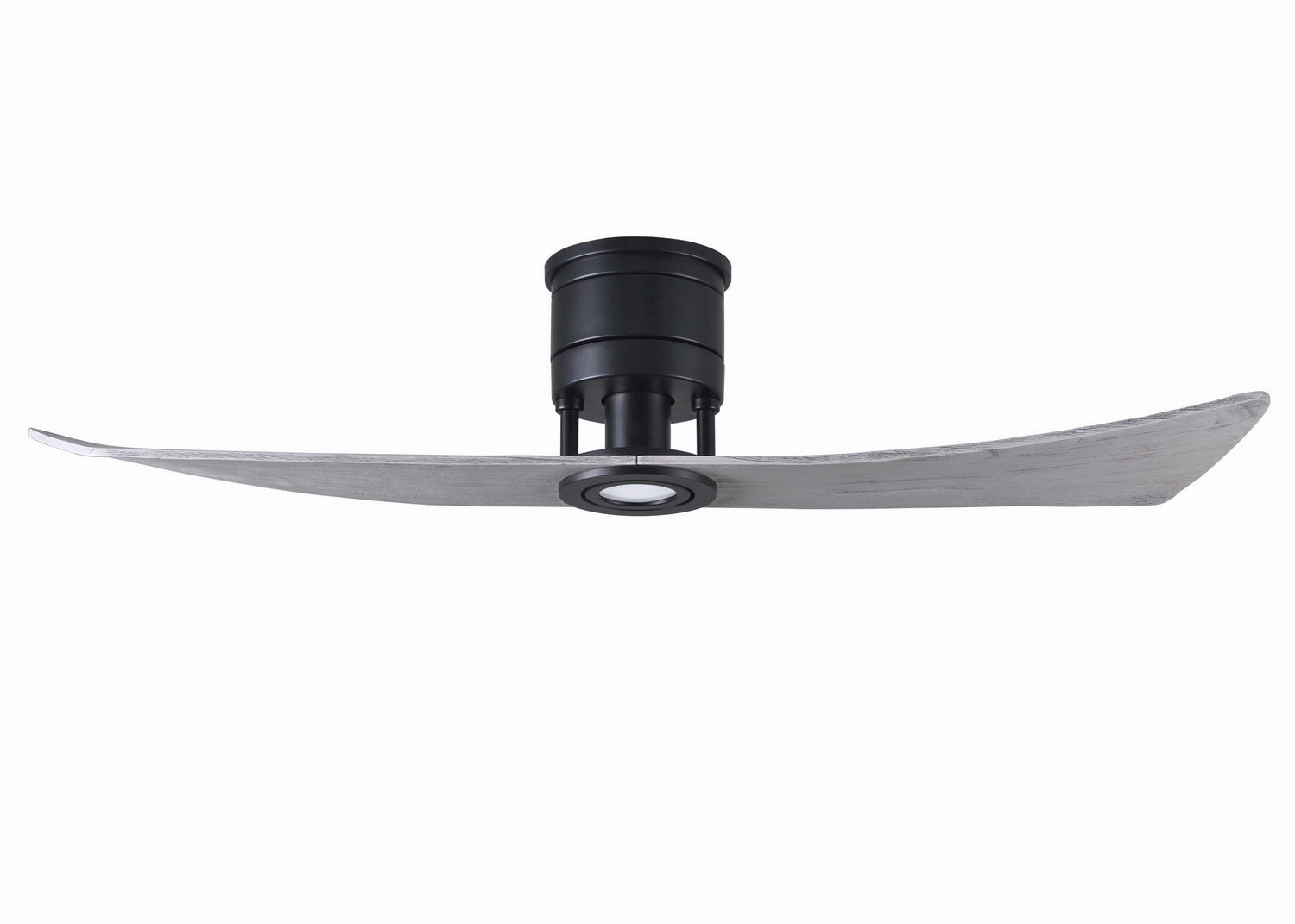 Matthews Fan Company Lindsay 52" Indoor/Outdoor 17W LED DC Hugger Ceiling Fan with Remote and Wall Control