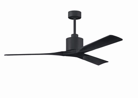 Matthews Fan Company Nan 60" Indoor/Outdoor DC Ceiling Fan with Remote and Wall Control adjustable indoor fans for cool airflow
