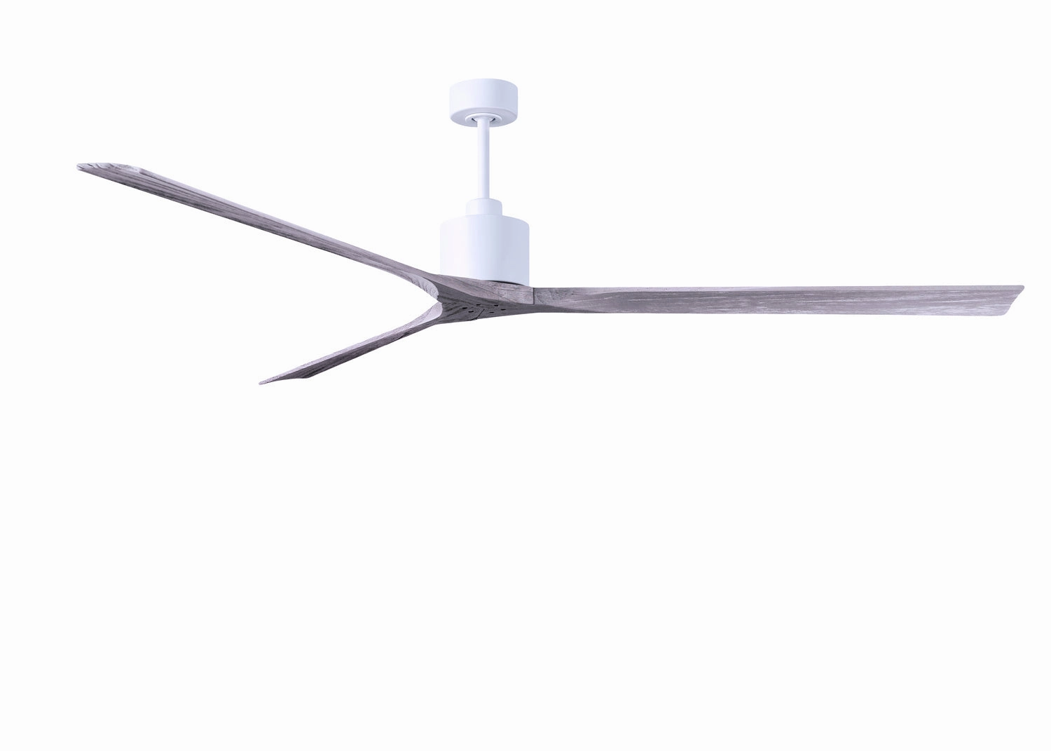 Matthews Fan Company NanXL 90" Indoor/Outdoor DC Ceiling Fan with Remote and Wall Control