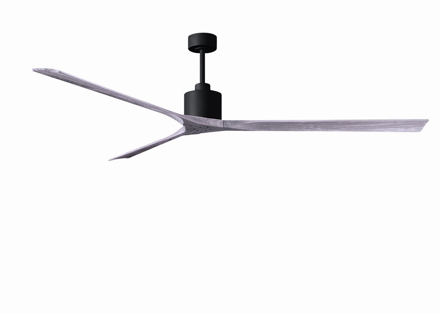 Matthews Fan Company NanXL 90" Indoor/Outdoor DC Ceiling Fan with Remote and Wall Control adjustable indoor fans for better cooling