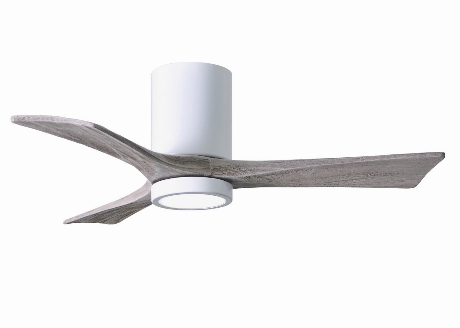 Matthews Fans 42" Irene 3HLK Indoor/Outdoor DC LED Hugger Ceiling Fan with Remote and Wall Control