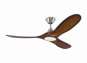 Maverick 52"Ceiling Fan Brushed Steel oscillating medium fans with strong airflow